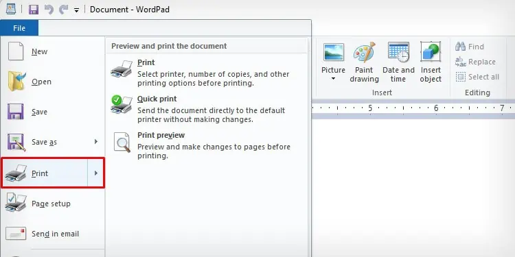 print-option-in-wordpad-1