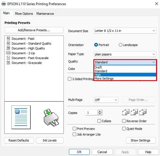 print-quality-dropdown-of-epson-1
