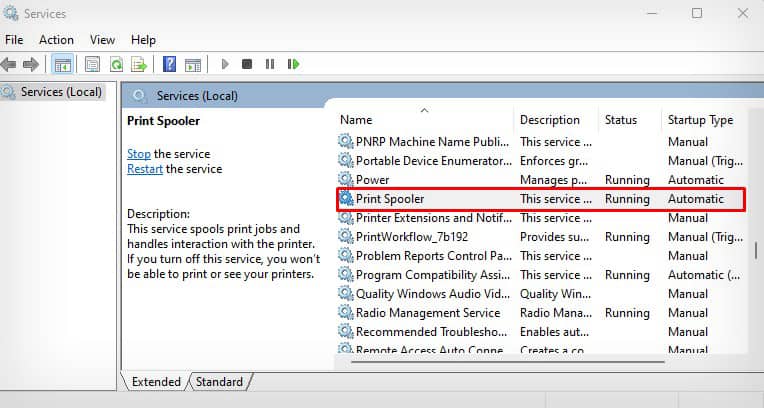 print-spooler-service