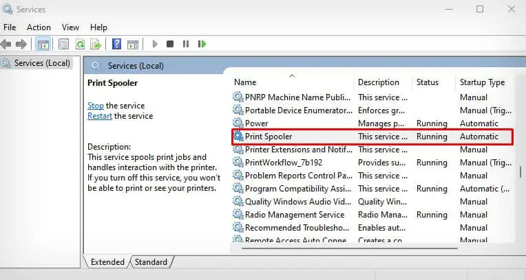 print-spooler-service