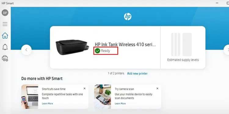 ready-status-of-printer-in-hp-smart