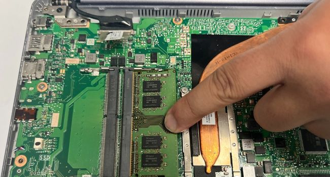 reseat ram stick laptop
