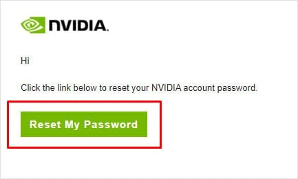 reset password nvidia user account is locked