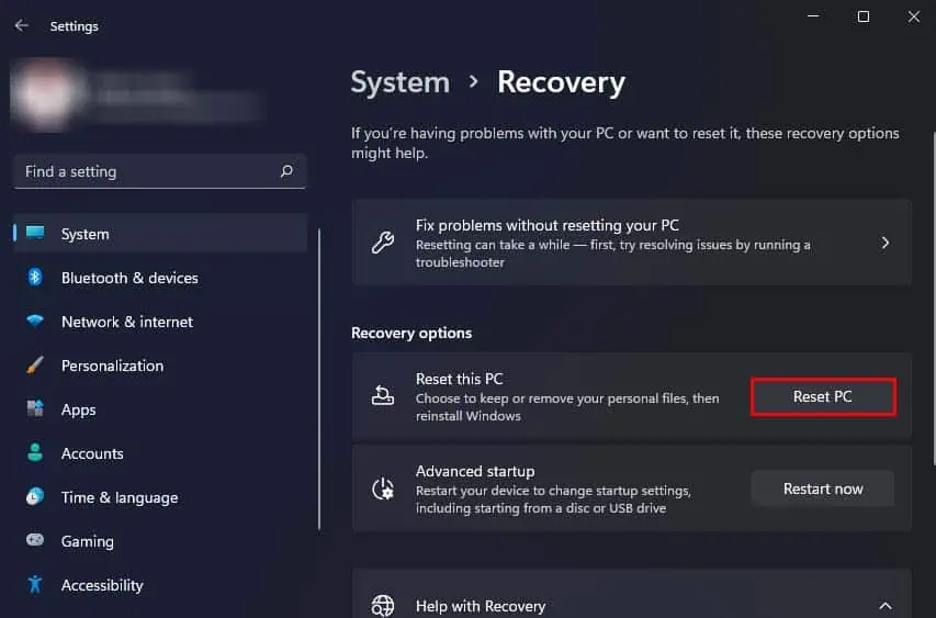 Windows 11 Keeps Freezing? 12 Ways to Fix It 21 reset-pc