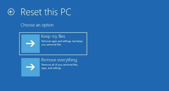17 Ways to Fix Lenovo Laptop Black Screen 45 reset-this-pc-keep-my-files
