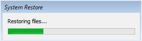 restoring files system restore