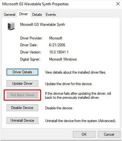 14 Ways to Fix Windows Boot Loop 36 roll-back-troublesome-driver