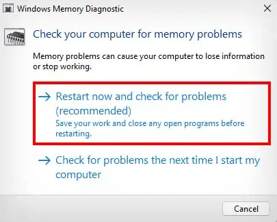 Windows 11 Keeps Freezing? 12 Ways to Fix It 18 run-windows-memory-diagnostic