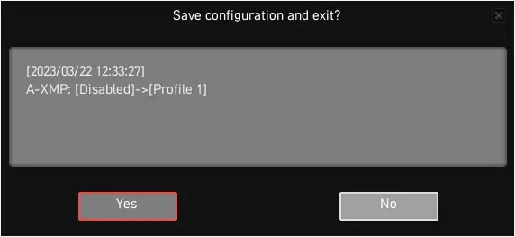 How to Overclock RAM? (Step-by-Step Guide) 14 save-bios-and-exit