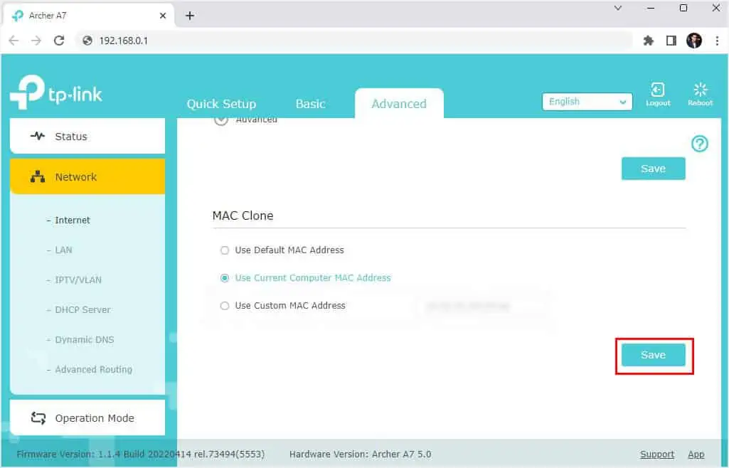 6 Ways to Fix WAN Connection Error 13 save-button-in-mac-clone