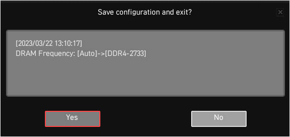 save dram frequency overclock