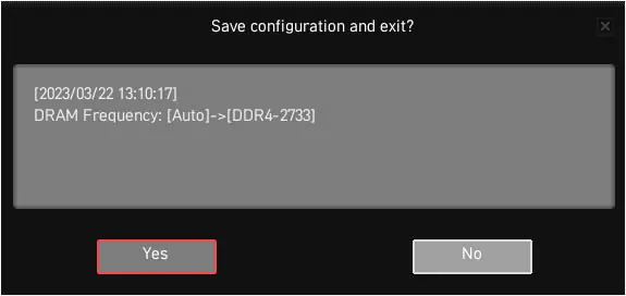 How to Overclock RAM? (Step-by-Step Guide) 24 save-dram-frequency-overclock