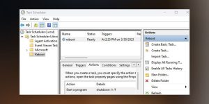 scheduled task reboot