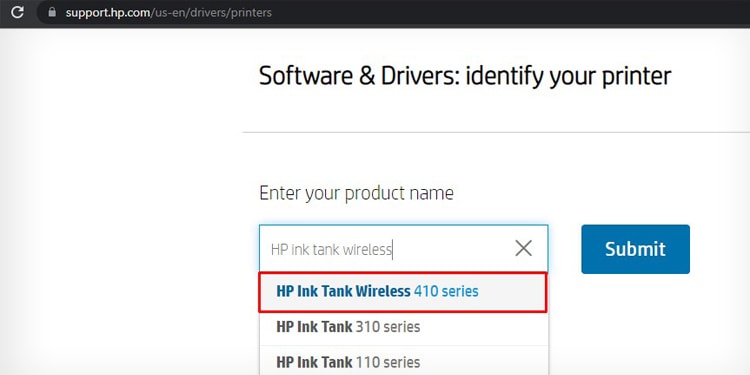 searching-driver-in-hp-official-page