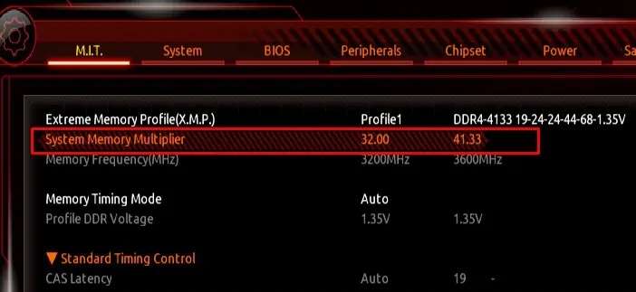 set-RAM-system-memory-multiplier