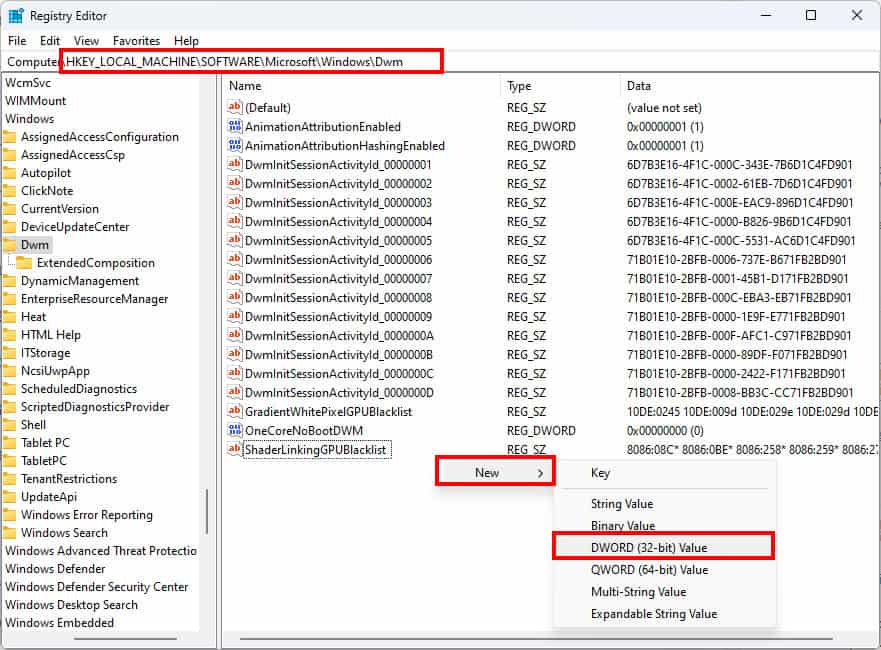 set d word value amd driver crash