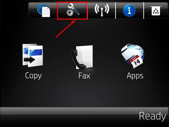 setup-button-on-fax-capable-hp-printer