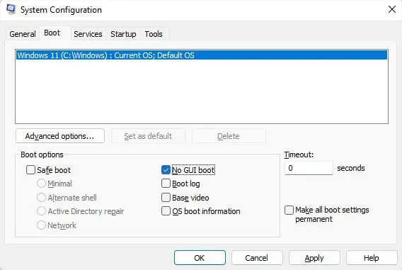 14 Ways to Fix Slow Computer Startup 18 system-configuration-no-gui-boot
