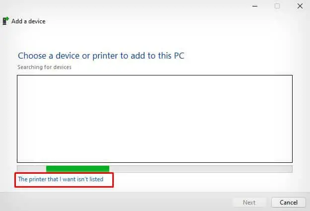 How to Make Printer Wireless? 7 Easy Ways 22 the-printer-that-i-want-is-not-listed