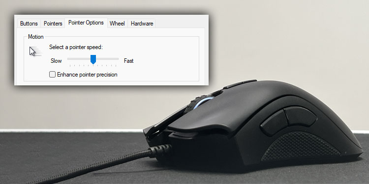 turn off acceleration on mouse