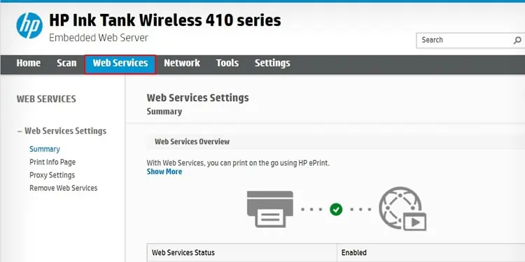 Solved: HP Printer Light Flashing 40 turn-on-hp-eprint