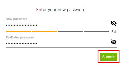 type password nvidia user account is locked