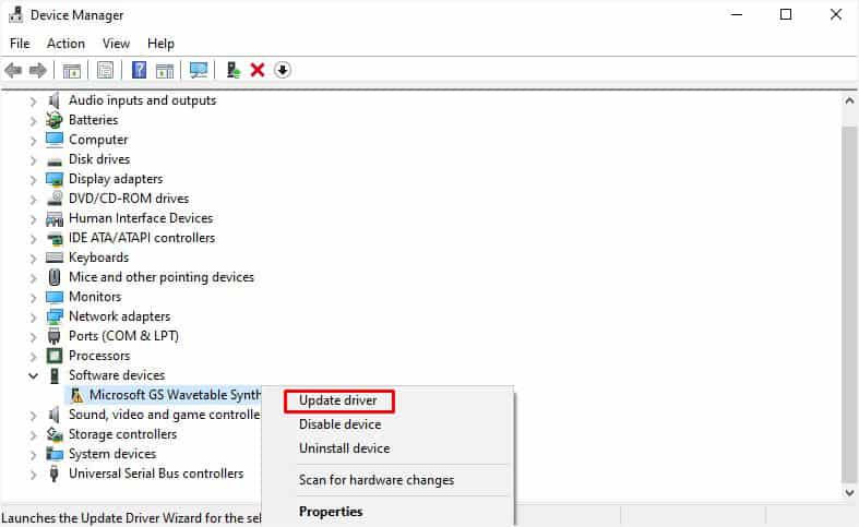update troublesome driver in safe mode