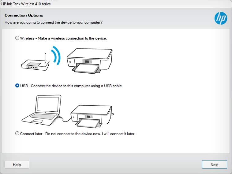 usb-connection-mode-while-setting-up-printer