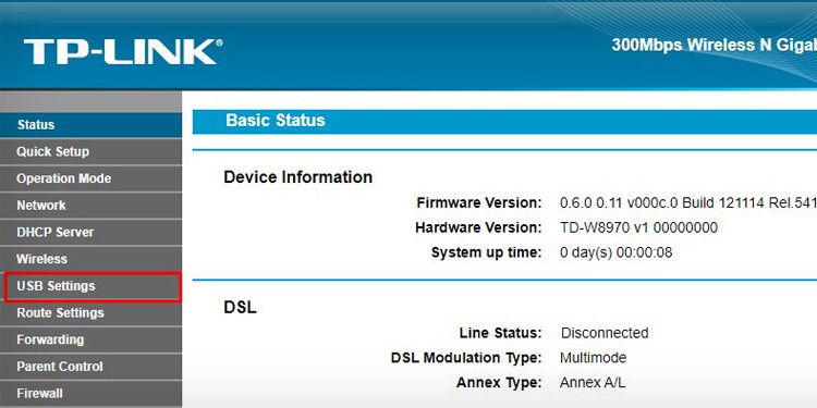 usb-settings-on-tp-link-router