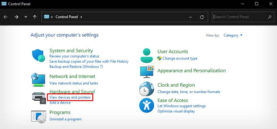 view-devices-and-printers-on-control-panel