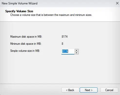 volume-size