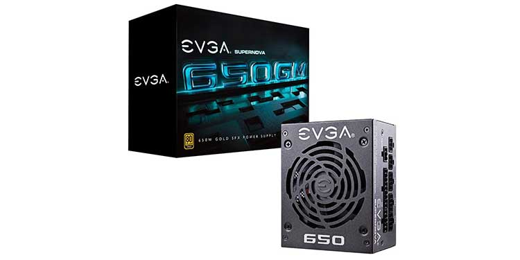 10 Best 650W PSUs for Gaming in 2023 8 EVGA-SuperNOVA-650-GM—Best-650W-SFX-Power-Supply