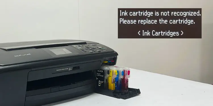 Ink Cartridge Not Recognized? 4 Ways to Fix It