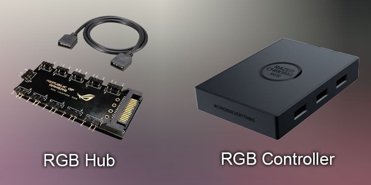 RGB controller and hub