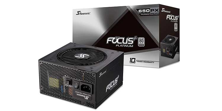 10 Best 650W PSUs for Gaming in 2023 10 Seasonic-FOCUS-Plus-650-Platinum—Best-650W-with-80+-Platinum-Efficiency