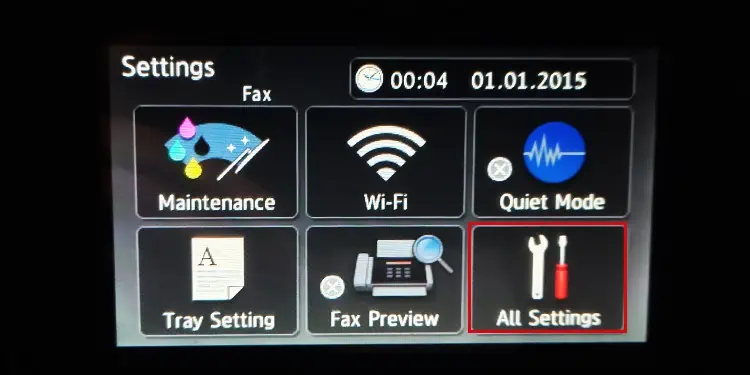 all-settings-brother-printer