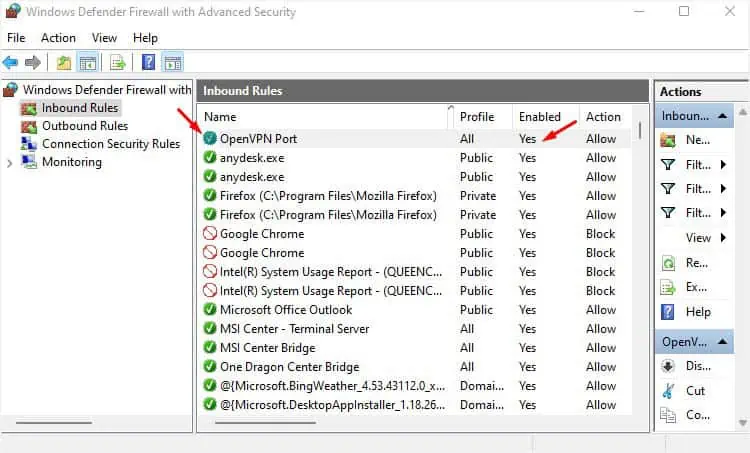 VPN Not Working on Windows? 11 Ways to Fix It 18 check-green-tick-or-enabled-column