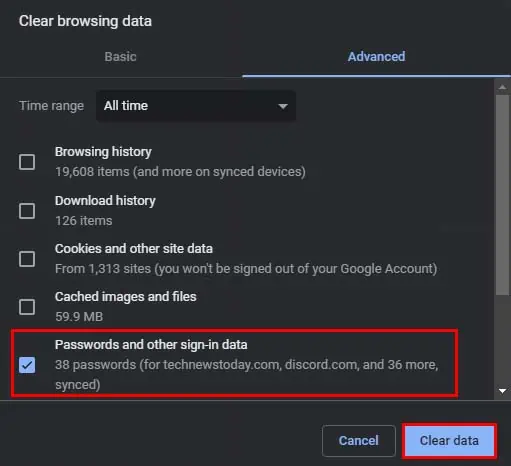 chrome-delete-all-saved-passwords