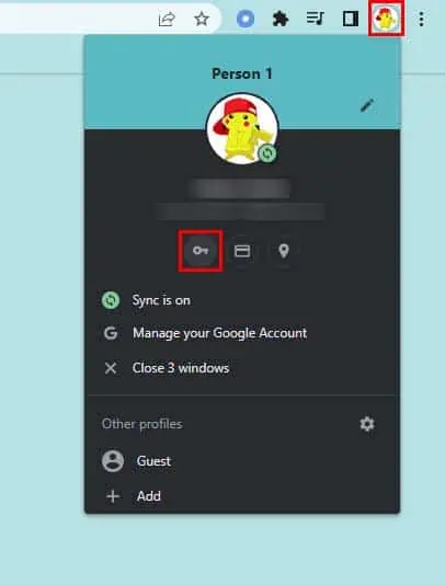 chrome-password-manager