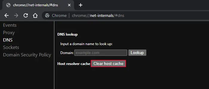 clear-host-cache-chrome-net-internals-dns