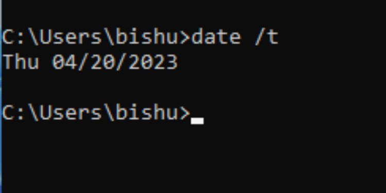 50 Most Used Commands on Command Prompt (With Examples) 58 date