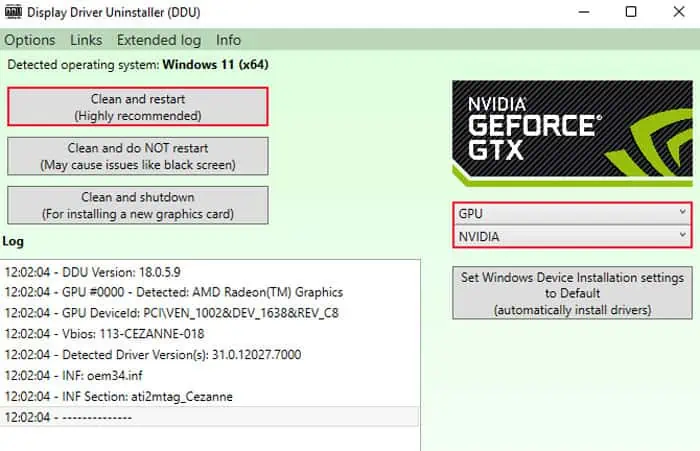 ddu-gpu-nvidia-clean-and-restart