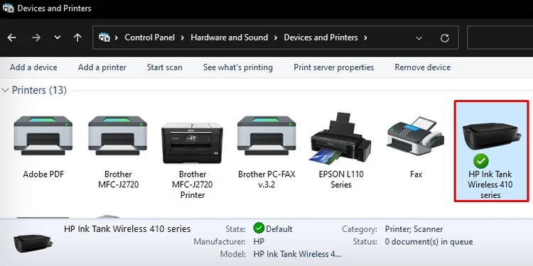 double-click-hp-printer-on-control-panel