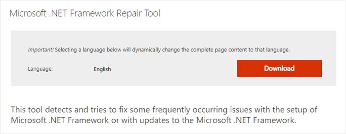 download-microsoft-net-repair-tool