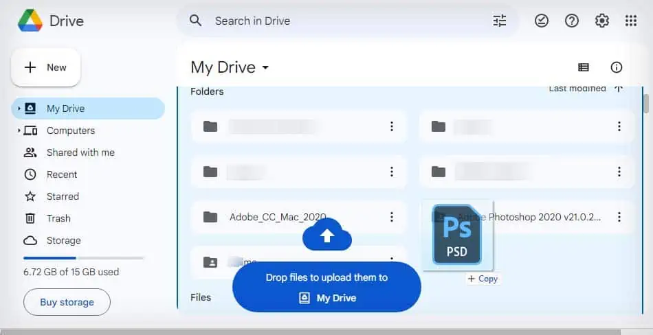 drop-files-to-upload-them-to-drive