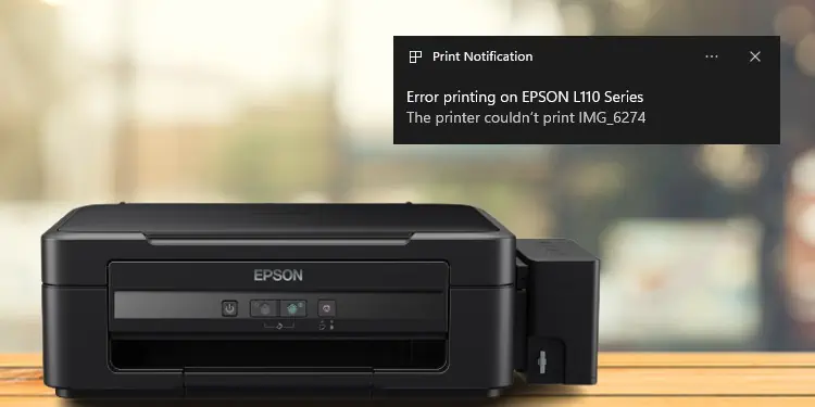 5 Ways to Fix Error Printing on Epson Printer
