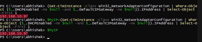 get-cim-instance-win32-networkadapterconfiguration-where-object-ipaddress