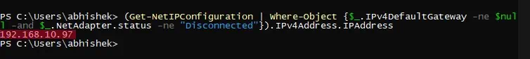 get-netipconfiguration-where-object-ipv4address-ipaddress