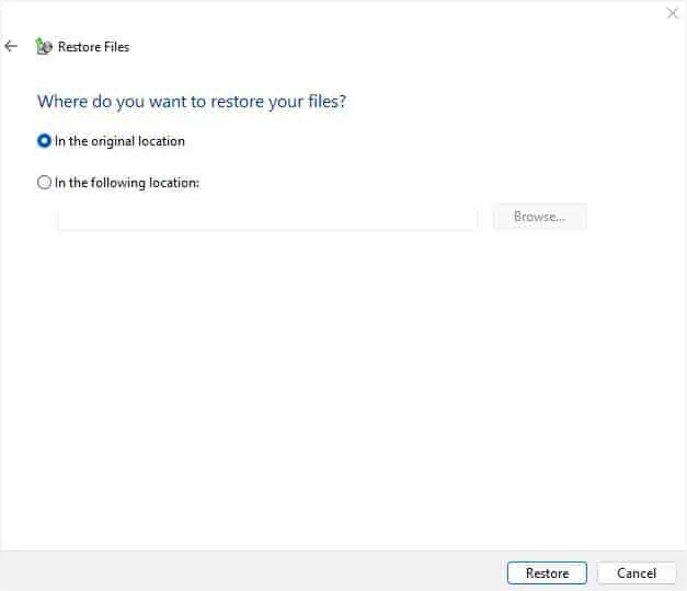 How to Recover Deleted Files in Windows? 9 Proven Ways 26 in-the-original-location
