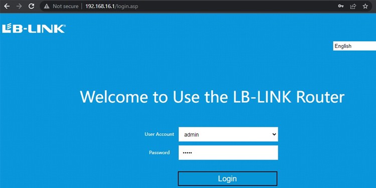 login-to-router